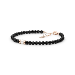 Bratara cu perla naturala, spinel si argint rose gold DiAmanti 222-60B-G (Argint 925‰ 0,8 g.) Bratara cu perla naturala, spinel si argint rose gold DiAmanti 222-60B-G (Argint 925‰ 0,8 g.)